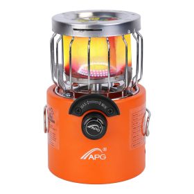 2000W 2 In 1 Camping Stove Tent Heater Outdoor Gas Stove Portable Backpacking Stove With 3 Modes 360 Degree Radiant Heating For Camping Hiking Picnic