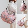 Foldable Shopping Bag Waterproof Travel Portable Storage Bag Beach Bag Supermarket Grocery Shopping Bag