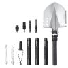 Survival Shovel 13 in 1 Camping Shovel Folding Multitool Portable Compact