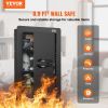 VEVOR 25.59" High Concealed Wall Safe, Keypad Access 3-Level Security Safe, Includes 3 Adjustable Shelves & 6 Hooks, Made of Durable Q235 Steel