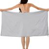 1pc Fast Drying Lightweight Microfiber Beach Towel For Backpacking; Camping; Hiking; Yoga