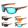 Outdoor Polarized Sunglasses Colorful Camouflage Sport Fishing Riding Glasses Beach Sun Glasses Men Women Shade Eyewears UV400
