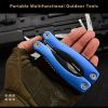 "Tactical Survival Tool Set - Professional Stainless Steel Pliers with Built-in Knife"